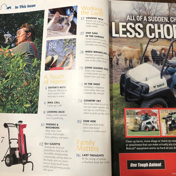 Grit Magazine Lot of 4 - Jan/Feb, May/June, July/Aug, Sept/Oct 2007 Homesteading - Picture 10 of 14